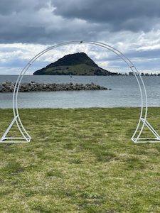 Circle Wedding Arch Tauranga Party Hire Website