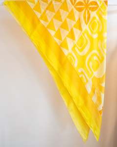 Silk Scarf: Silk Scarf - Yellow