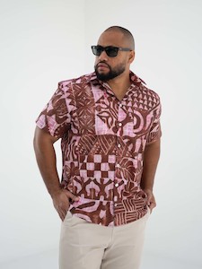 Taputu Shirt: Taputu Shirt - Cedar