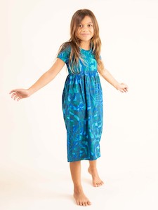 Kids New: Tipani Dress - Blue Jay