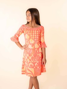 Kaute Dress - Apricot