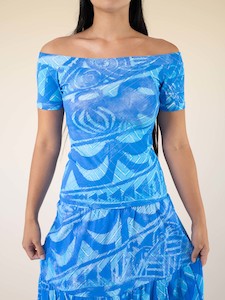 Women New: Aimata Top - Lagoon