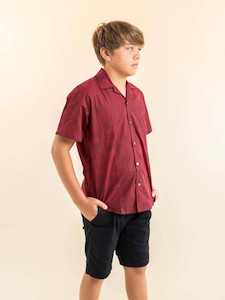 Tumu Shirt - Merlot