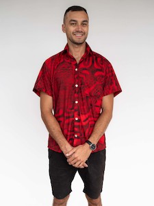 Mens Shirts: Taputu Shirt - Kura