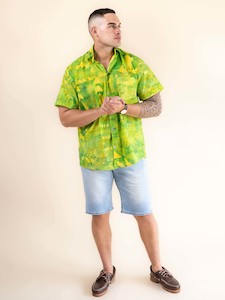 Mens Shirts: Taputu Shirt - Macaw