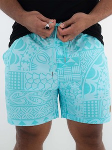 Men: Avaiki Shorts - Teal