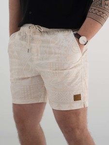 Men: Avaiki Shorts - Beige