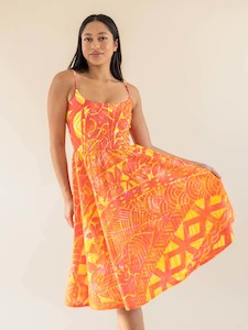 Tropical Summer: Hunaarii Dress - Sunset