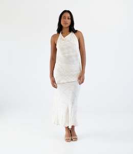 Mi'i Halter Top - Cream