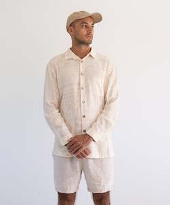 Tamavi Long Sleeve Shirt - Cream