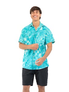 Mens Shirts: Taputu Shirt Rayon - Horizon