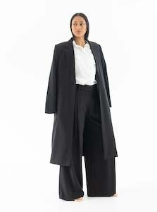 Best Selling: Vira Spring Coat - Black