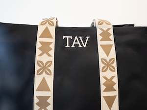 Tav Tote Bags: Tav Handbag - Black