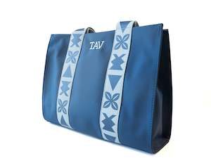 Tav Tote Bags: Tav Handbag - Navy