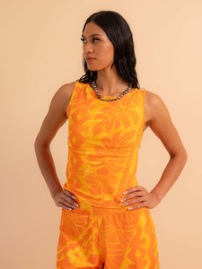 Women New: Poeana Top - Saffron