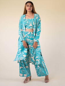 Occasional Wear: Himena Kimono - Seashore