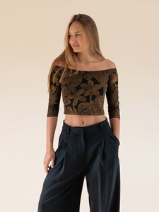 Tiahuia Top - Gold