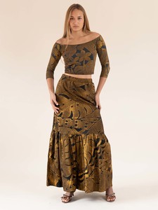 Pualani Skirt - Gold