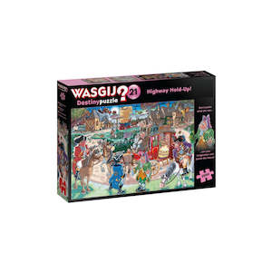 Ideas For Dad: WASGIJ 1000 PIECE JIGSAW PUZZLE DESTINY 21 HIGHWAY HOLDUP!