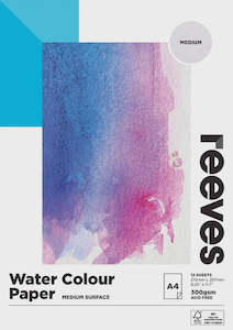 Art Supplies: WATERCOLOR PAD REEVES 300GSM A4 CP FSCMX