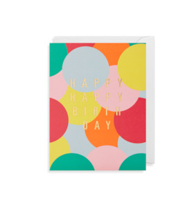 Fathers Day Cards: OXTED CARD 4611LAG HAPPY BIRTHDAY