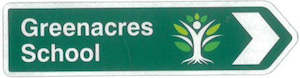Greenacres School Fridge Magnet