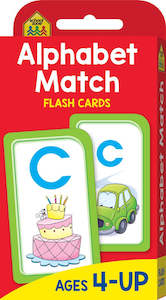 School Zone: School Zone Alphabet Match Flash Cards