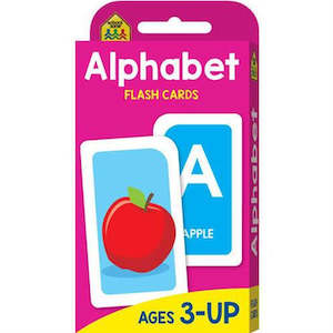 School Zone: School Zone: Alphabet Flash Cards (2017 Ed)