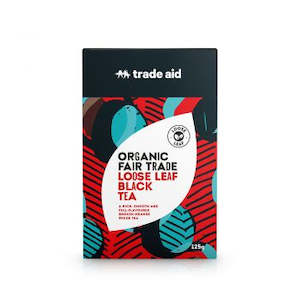TRADE AID LOOSE LEAF BLACK TEA 125G