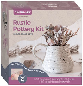 Craft Maker Rustic Pottery Kit