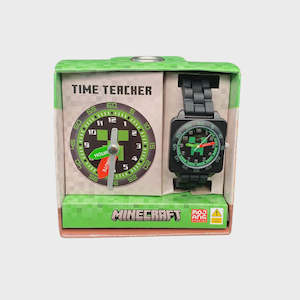 Stationery: Time Teacher Watch - Minecraft