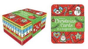Christmas Cards Tin