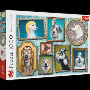 Jigsaws Puzzles: Trefl "1000" - Doggies Gallery