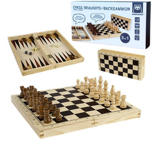 Eureka kids Chess, Draughts and Backgammon