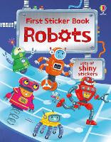 FIRST STICKER BOOKS ROBOTS