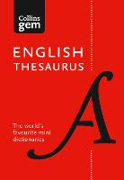 Non Fiction: English Gem Thesaurus: The world's favourite mini thesaurus (Collins Gem)