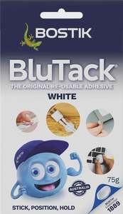 BLU TACK BOSTIK - WHITE75G