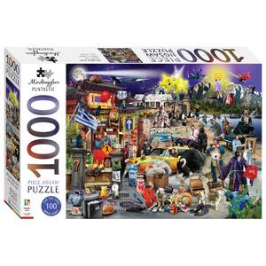 Mindbogglers Puntastic 1000pc Jigsaw - Movies