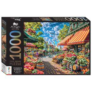 Mindbogglers Artisian 1000pc Jigsaw - Farmers Market