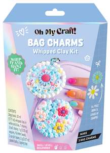 Art Supplies: OMC! Bag Charms Whipped Clay Kit