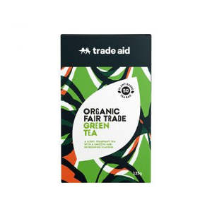 Trade Aid: TRADE AID GREEN TEA 50TEA BAGS 125G