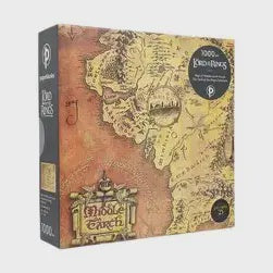 Map of Middle-earth 1000-piece Puzzle (The Lord of the Rings Collection)