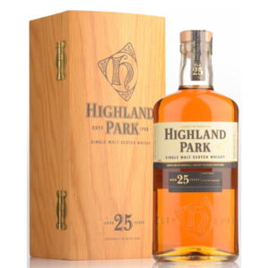New Arrivals: Highland Park 25yo 700ml (Wooden Box)