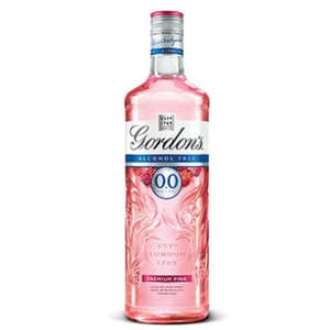 Gin: Gordons Pink Gin Alcohol Free 0.0% 700mL