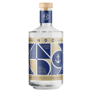 Gin: The National Distilling Co. Ltd Old Navy Gin 700mL