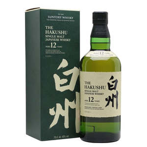 Japanese Whisky: Hakushu 12yo Japanese Whisky 700mL