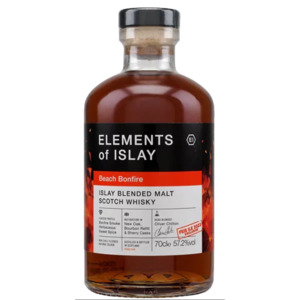 Islay Single Malt Whisky: Elements of Islay 'Beach Bonfire' Feis Isle 2023 54.5%