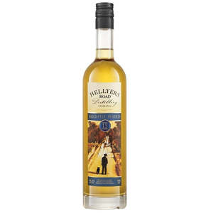 Nz Australian Whisky: Hellyers Road 15yo Slightly Peated Tasmanian Whisky 700mL