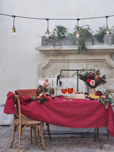 10M BRASS FESTOON LIGHTS Taylor & Co Events