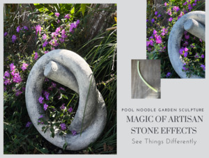 Video Guides: Artisan Stone Effects Garden Sculpture - Transformed Pool Noodle Tutorial